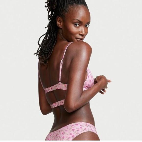 Victorias Secret Swim V- Hardware Sexy Two Piece Bikini Ditsy Floral Small - Picture 4 of 10